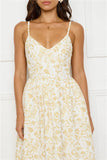 Waking Sun Maxi Dress Yellow