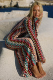 EMERIE SCOOP NECK MAXI DRESS XYLA WAVE