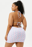 Dev Terry Halter Dress Sister Swirl