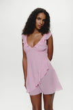 Be Mine Chiffon Mini Dress Love Drop
