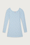 Lumi Waffle Mini Dress Flurries