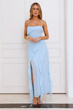 Station Of Luxe Maxi Dress Blue