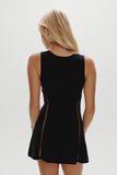 Ellie Knit Mini Dress Black