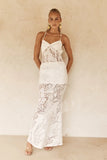SIVAN MAXI DRESS WHITE