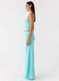 Almost Love Maxi Dress Aqua