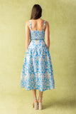 LITTLE MOMENTS WOVEN TOP AND SKIRT SET