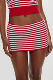 Marialla Knit Mini Skort South Hampton Stripe