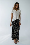 Ariel Abstract Maxi Skirt