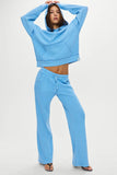 Emma Thermal Low Rise Pants Lullaby Sky