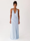 Ellopez Maxi Dress Blue