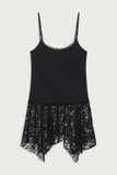 Star Crossed Mini Dress Black