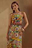 VENUS MAXI DRESS PHAEDRA PRINT
