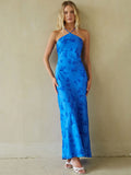 Eliana Open Back Maxi Dress