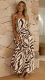 Alivia Maxi Dress Luna Mocha