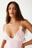 Houston Cable Cloud Knit Dress Rose Quartz