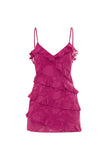 AISHA MINI DRESS FUCHSIA
