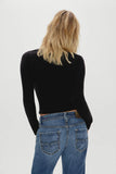 Kit V Neck Knit Sweater Black