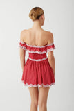 Charli Mini Dress Scarlet Dot