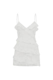 AISHA MINI DRESS WHITE