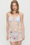 Apollo Crochet Mini Dress Tanlines