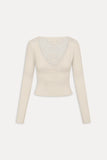 Arlo Crochet Knit Shirt Bunny