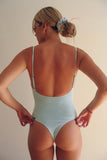 Kylee Cheeky One Piece Swimsuit Cloud Burst