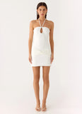 Sacred Mini Dress White