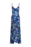 TULIA LOW BACK MAXI DRESS ELIANA BLUE