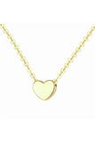 Simple Heart Pendant Necklace