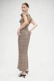 Rosalyn Maxi Dress Baby Leopard