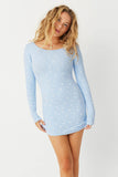 Lumi Waffle Mini Dress Flurries