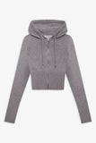 Aimee Zip Up Hoodie Rain Cloud