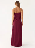 Jiana Maxi Dress Merlot