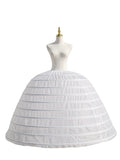 Women Super Deluxe 9 Hoop Petticoats