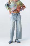 Colette Wide Leg Jeans in Light Wash