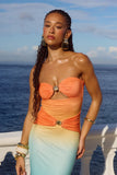 KLEO MAXI DRESS PINA COLADA OMBRE