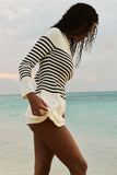 Boardwalk Off Shoulder Mini Dress Ivory