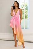 Afterglow Affair Maxi Dress Pink