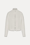 Bea Cloud Knit Zip Up Sweater Honeymoon