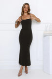 Model Type Maxi Dress Black