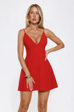 Modern Icon Mini Dress Red