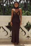 NADALIA MIDI DRESS BLACK