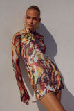 JORDI MINI DRESS SONARA PRINT