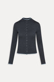 Leo Knit Button Up Cardigan Stone