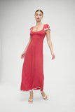 Rosalyn Polka Dot Maxi Dress Ladybug