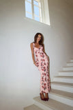Rose Aura Maxi Dress Print