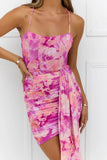 Dont You Wish Mesh Mini Dress Purple