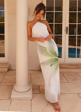 Blossom Hearts Maxi Dress Dahlia Ash