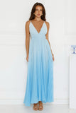 Love Letter To You Maxi Dress Blue