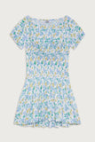 Sadie Mini Dress Coastal Floral